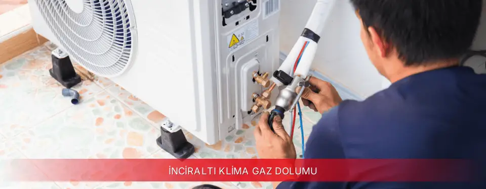 İnciraltı İlçemi Viessmann Klima Gaz Dolumu